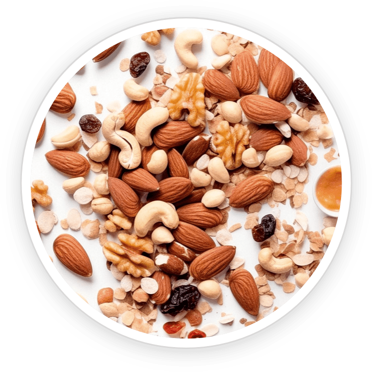 Copper — nuts source for enamel protection and gum support